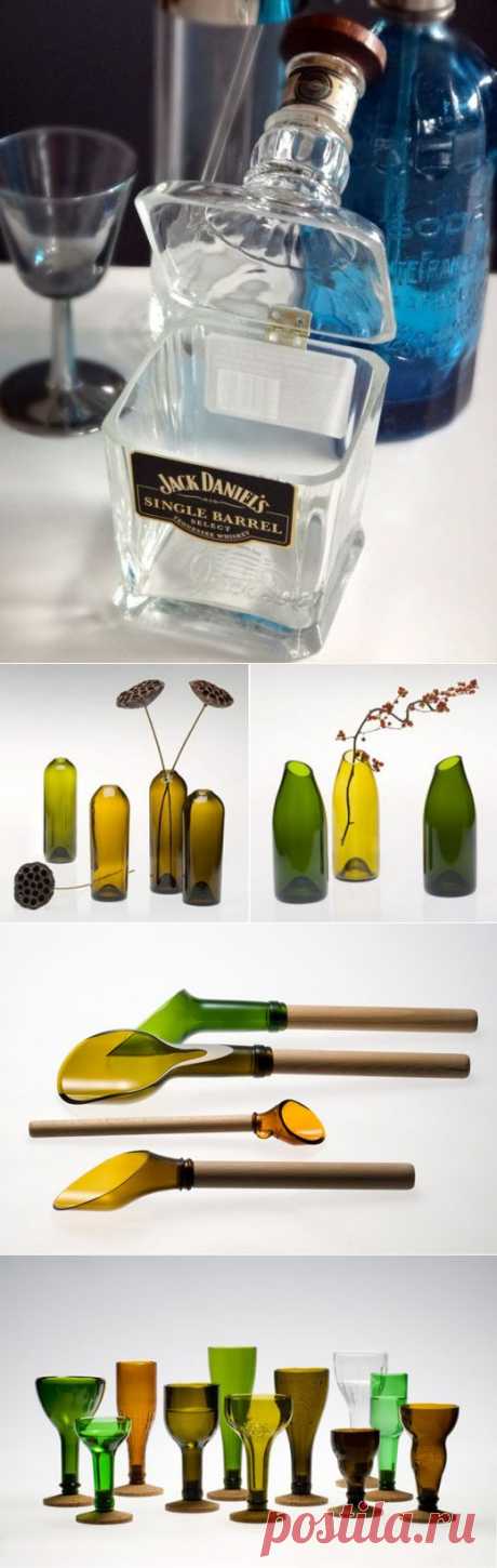 Элементарный способ быстро и безопасно разрезать стеклянную бутылку