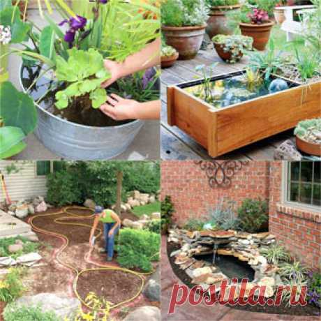 12 Best Easy DIY Pond Ideas For Garden & Patio 12 best DIY pond ideas & tutorials, from easy kits for small garden & patio water feature to beautiful backyard waterfall with plants & fish!