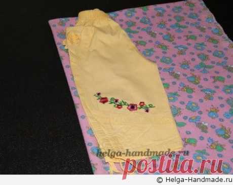 Шьем детскиешей штаны своими руками, мастер-класс | helga-handmade.ru