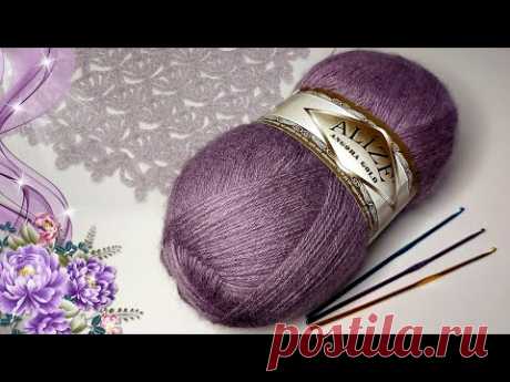 💍👜💥ИЗЯЩНО И РОСКОШНО!!! ШИКАРНЫЙ УЗОР КРЮЧКОМ ДЛЯ ШАЛИ(вязание крючком для начинающих)/Crochet shawl