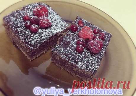 Влажные шоколадные пирожные Автор рецепта Юлия Верхоломова (Ефремова) - Cookpad