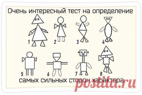 Тест на определение сильных сторон своего характера.