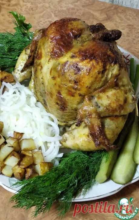 Курица на банке – кулинарный рецепт