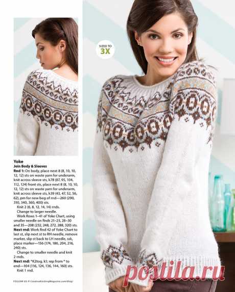 SWEATER &quot;NORDICA&quot;.