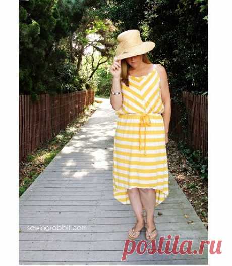 Tutorial: Easy knit sundress with a lining | Sewing | CraftGossip.com