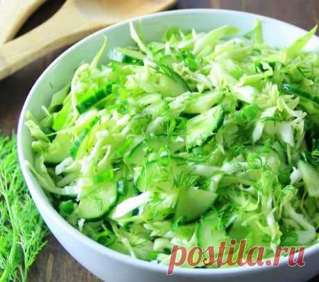 Вкусные витаминные салаты с капустой, готовить можно хоть каждый день: Быстро и полезно