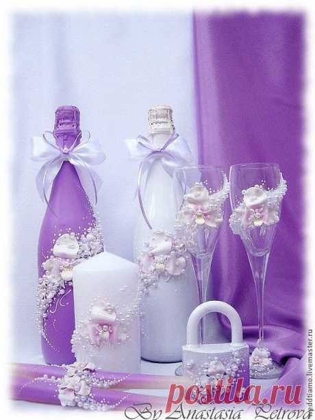 Свадебные аксессуары "Орхидея" – купить в интернет-магазине на Ярмарке Мастеров с доставкой - 3KU5FRU | Краснодар
