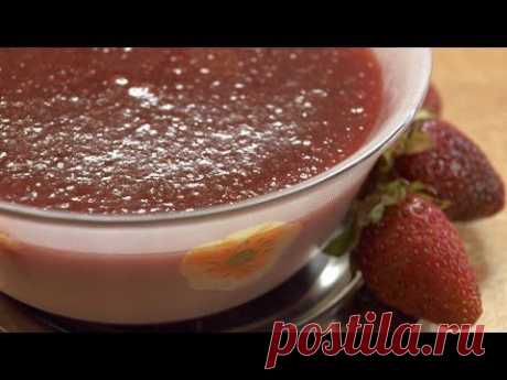 ▶ Клубничный конфитюр / Homemade strawberry preserves - YouTube