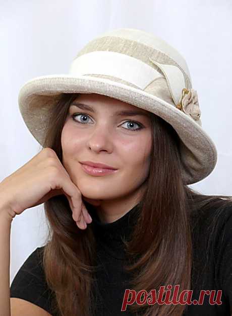 Женская шляпка Л033 "Рондо" - Головные уборы "Этель"