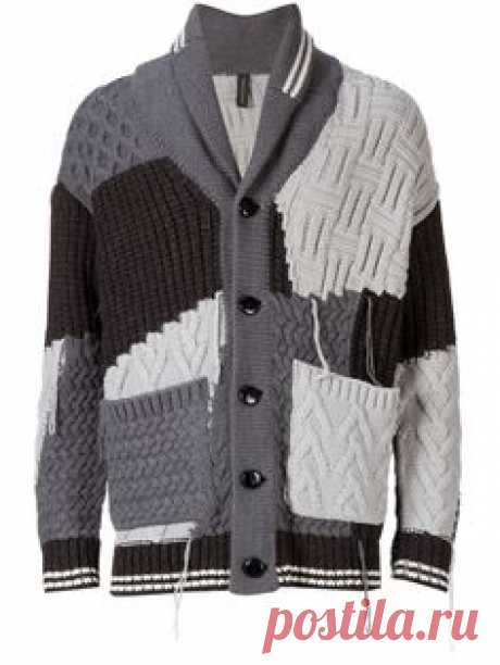 Mihara Yasuhiro Patchwork Cardigan - Idea By Sosu - Farfetch.com