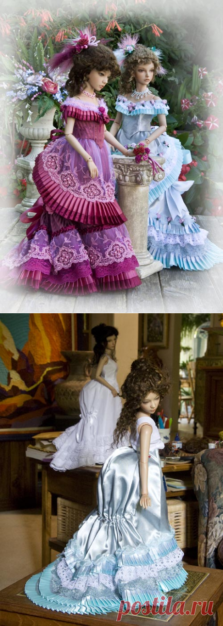 Making a Victorian Ballgown - Tutorials - Antique Lilac