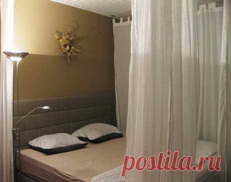 Стиль спальни: кровать с балдахином - 70 идей для романтиков - фото