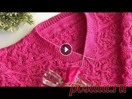 V-образная горловина | Вяжу ажурный пуловер Как вязать такой Пуловер как в видео https://youtu.be/cysczhxTgtk СХЕМА УЗОРА ЕМА-Х. https://youtu.be/Qc6hYk6ZKZg ВАРЕЖКИ ИЗ ПУХА НОРКИ | Анатомически...