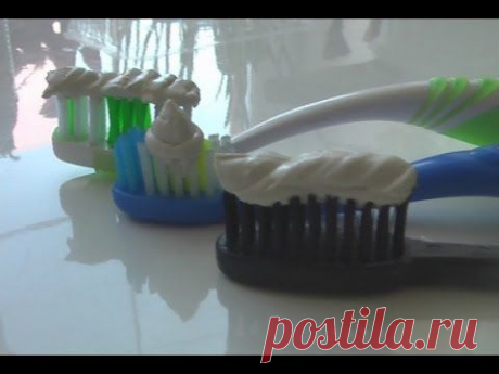 Натуральная зубная паста в домашних условиях своими руками:))) - YouTube