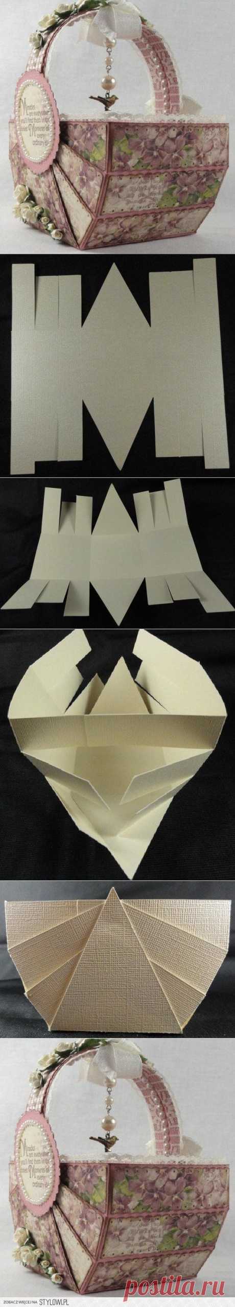 DIY Paper Basket DIY Projects | UsefulDIY.com na Stylowi.pl