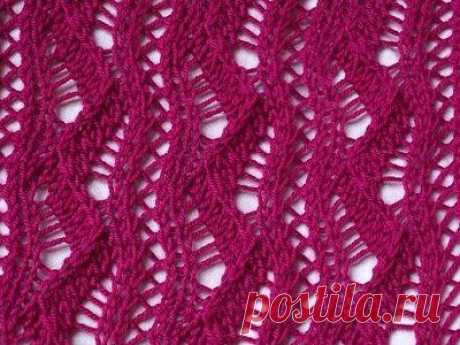 Узор *Lace Ribbon Stitch*