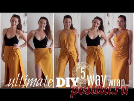 Ultimate DIY Wrap | 1 Piece 5 Ways