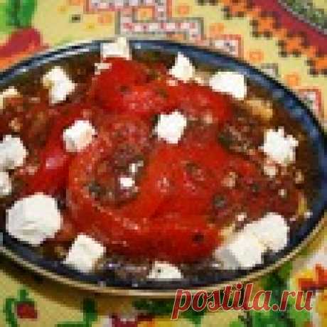Закуска из болгарского перца и помидоров – кулинарный рецепт