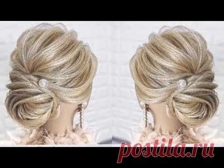 ТЕКСТУРНЫЙ ЭКСПРЕСС-ПУЧОК,УРОК КАК ДЕЛАТЬ РЕБРЫШКИ|EASY UPDO FOR BRIDAL, PROM|PEINADOS