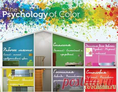 Психология цвета в интерьере » Дизайн & Декор своими руками