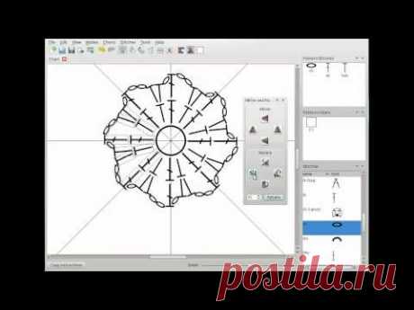 Crochet Charts Demo - YouTube