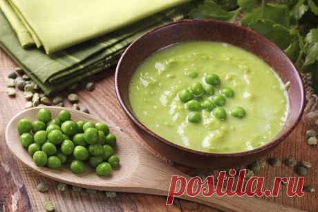 Суп из зеленого горошка: 10 прекрасных рецептов