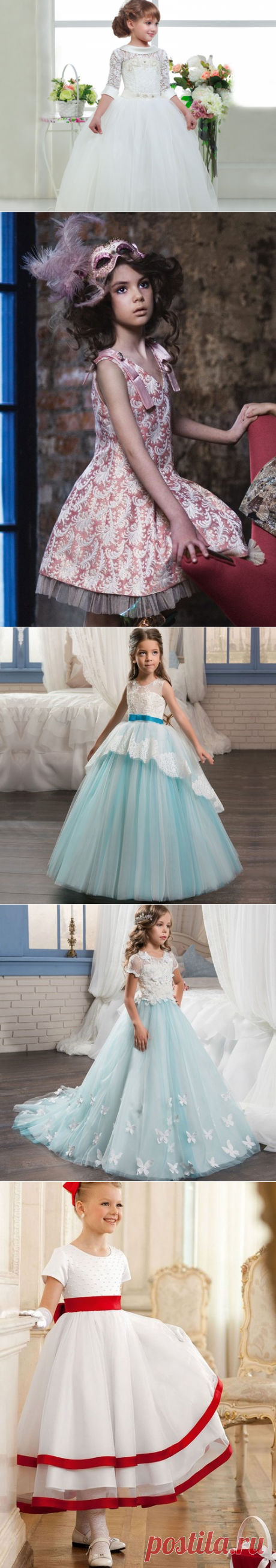 Выпускное платье для девочки: модные платья для девочек на выпускной - фото, тренды, идеи | 1001