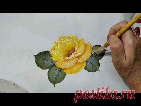Pintando rosas com Bia Moreira