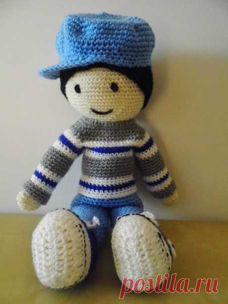 John doll crochet doll amigurumi doll handmade от KnitPassionbyVi