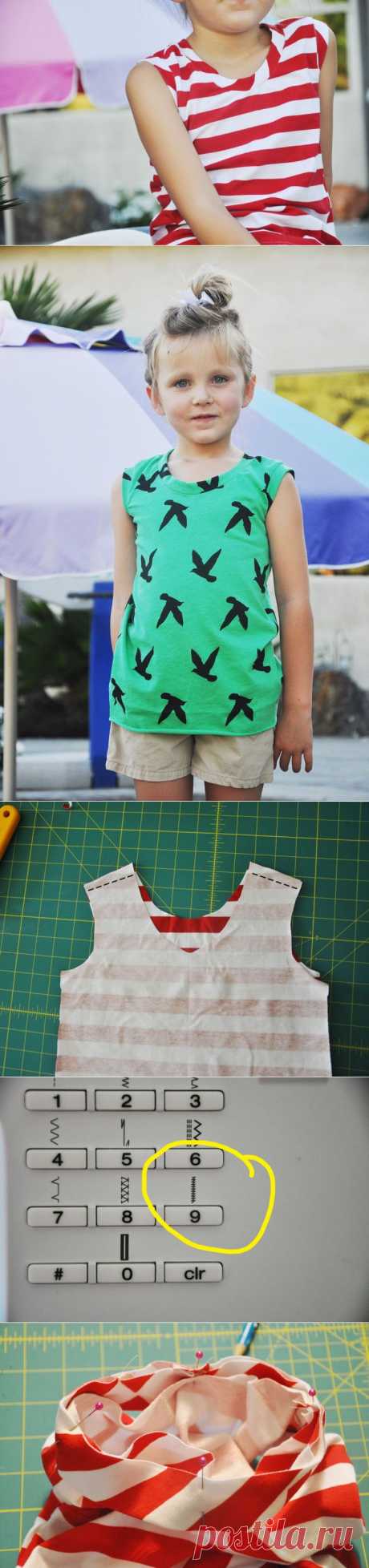 Mademoiselle Muscle Tee {Free pattern and Tutorial} - Living with Punks