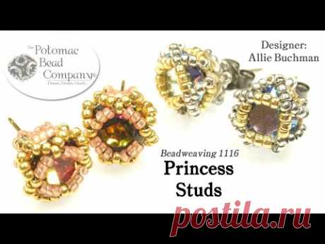 Princess Studs (Earrings) DIY Tutorial