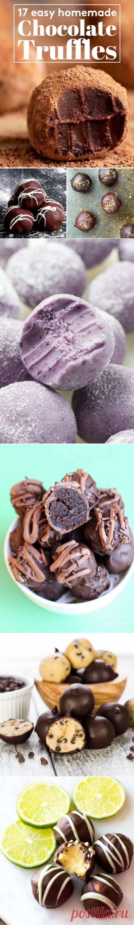 17 Super Delicious Homemade Chocolate Truffles