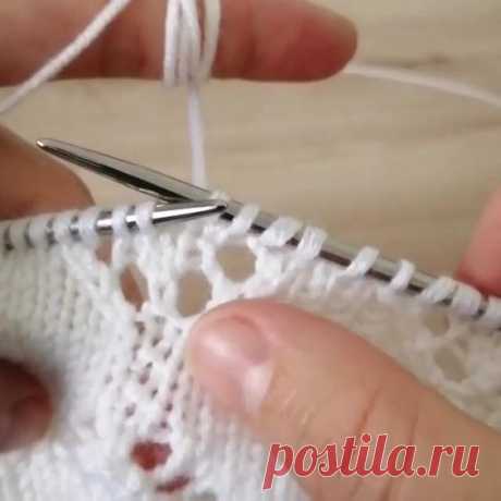 Техника вязания спицами | Knitting technique