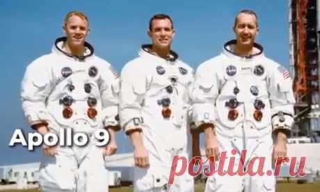 50 лет полёта Аполлона-9. Ролик NASA.
