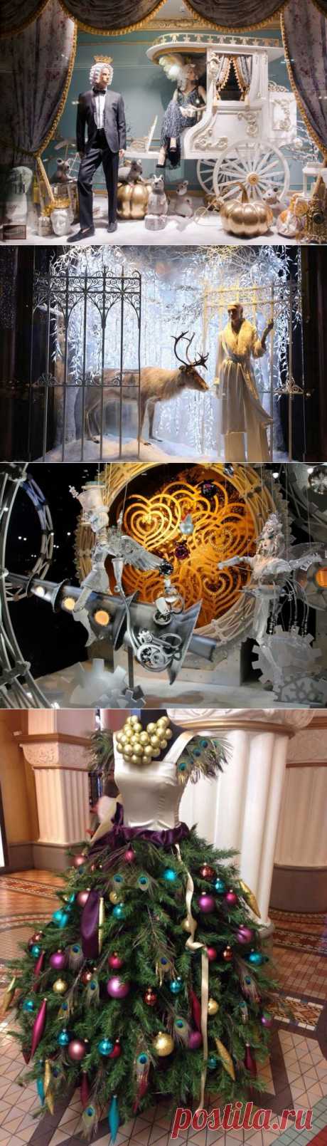 Новогодние витрины — сказка за стеклом - Ярмарка Мастеров - ручная работа, handmade
