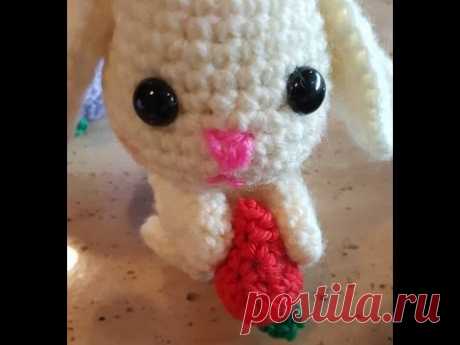 Crochet Quick Easy Beginner Cute Little Bunny Rabbit DIY Tutorial