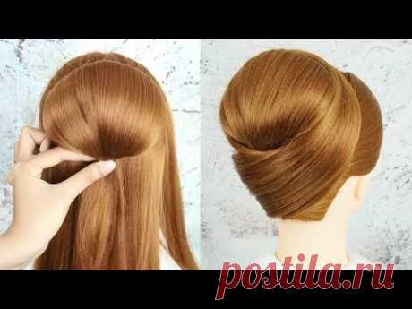 Penteado Fácil Com Trança - Penteados Simples E Lindos | Chignon Hairstyles For Weddings