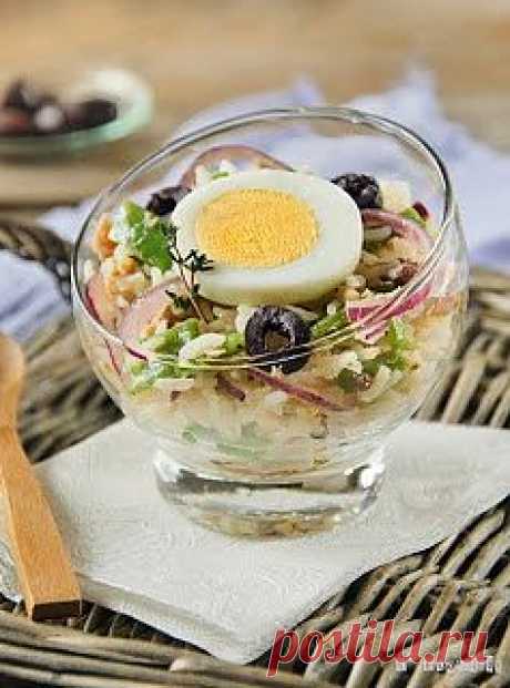 InVkus: Салат из риса и тунца