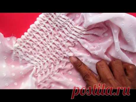 Easy DIY Ideas You Need To Try  Beaded Smocking by  DIY Stitching - 12