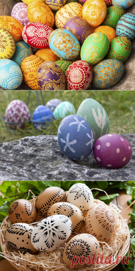 Как украсить яйца к Пасхе: 27 оригинальных идей декора и росписи.