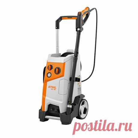 Stihl RE 150 - удобная в эксплуатации мойка с высоким давлением. Продолжительность срока службы обеспечивается наличием металлических поршней и латунной головки насоса. Благодаря мощному двигателю мойка имеет высокую производительность очистки. Имеется манометр (по центру), алюминиевая телескопическая ручка, передний откидной кожух, ручка для транспортировки, регулятор давления и расхода, поворотный держатель сетевого кабеля, армированный высоконапорный шланг.