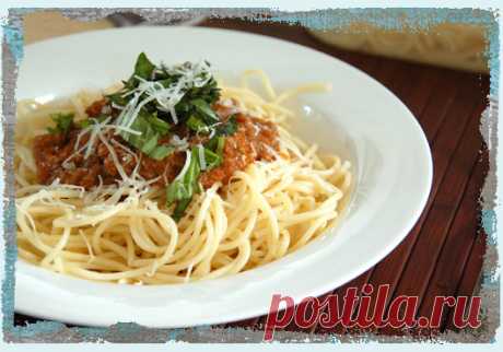 Спагетти Болоньез | Рецепты средиземноморской кухни
