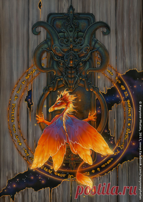 The Dragon's Door by ravynnephelan on DeviantArt