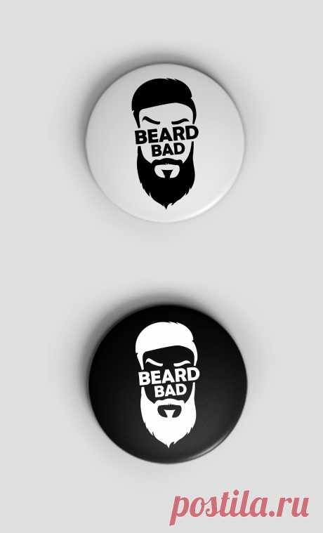 Beard Bad Logo Design on Behance