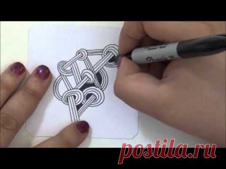 Tangle Tutorial ║ Yah ║ Tiffany Lovering