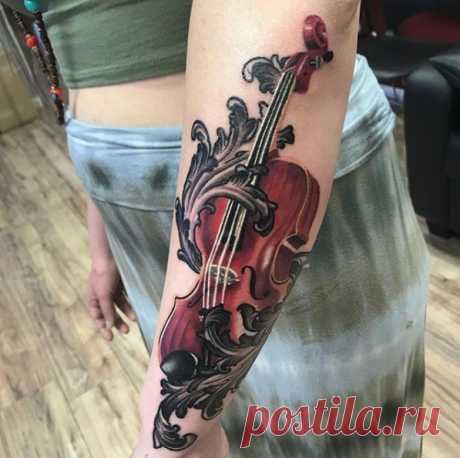 Tattoo • Значение тату: Скрипка