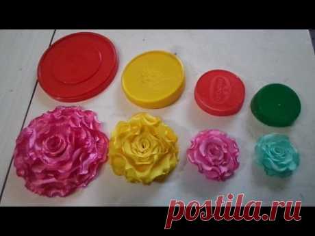 COMO FAZER 4 ROSAS DE TECIDOS, TIARA, BROCHE E CABELO