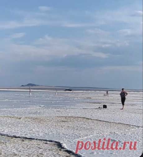 Удивительное соленое озеро Баскунчак в Астраханской области