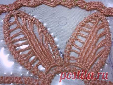 Laseta/ Punto riempimento petali(9)/ Point lace