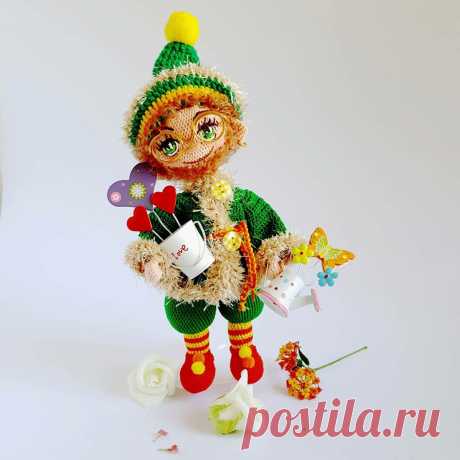 PDF Санта Клаус, Гномик и Повар крючком. FREE crochet pattern; Аmigurumi doll patterns. Амигуруми схемы и описания на русском. Вязаные игрушки и поделки своими руками #amimore - Санта Клаус, Новый год, новогодняя кукла, куколка, Санта Клаус.